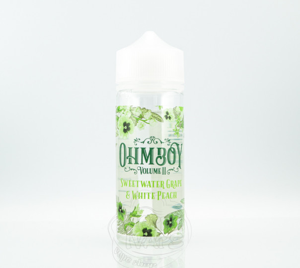 Ohm Boy Sweetwater Grape White Peach 110ml 1.5mg на органическом никотине