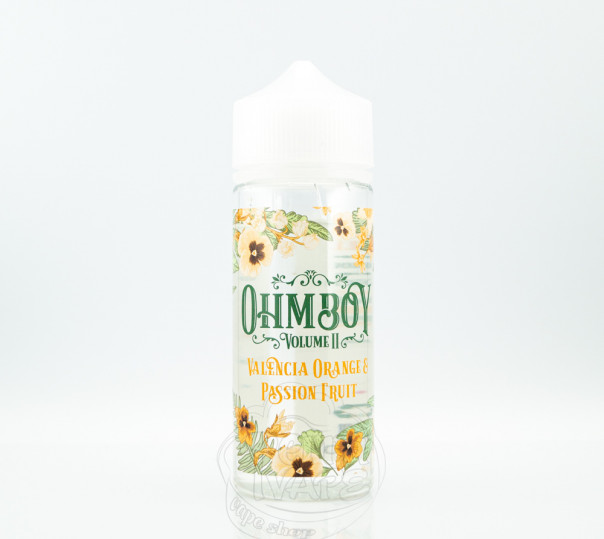 Ohm Boy Valencia Orange Passion Fruit 100ml 0mg без никотина