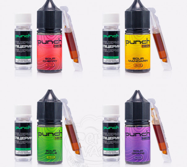 Жидкость Punch Neon Salt 30ml (набор компонентов)