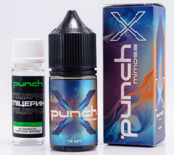 Жидкость Punch X Coctails Salt Mimosa 30ml 50mg со вкусом коктейля Мимоза (набор компонентов)