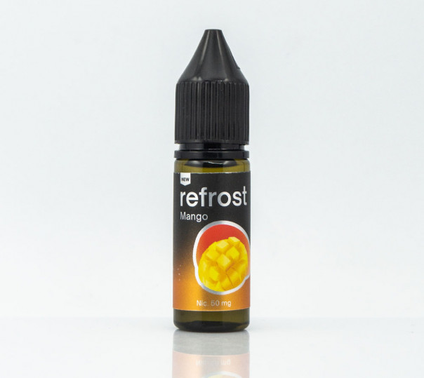 Жидкость Refrost Salt Mango 15ml 30mg на солевом никотине со вкусом манго