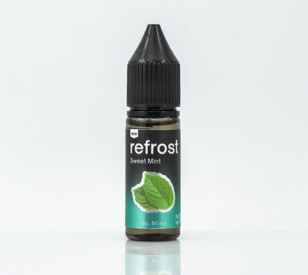 Жидкость Refrost Salt Sweet Mint 15ml 30mg на солевом никотине со вкусом мяты