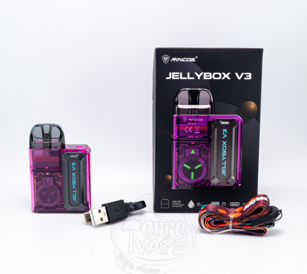 Rincoe Jellybox V3 Pod Kit 750mAh Багаторазова POD система