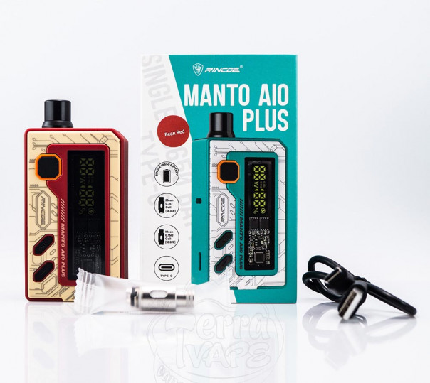 Rincoe Manto AIO Plus Kit Многоразовая POD система