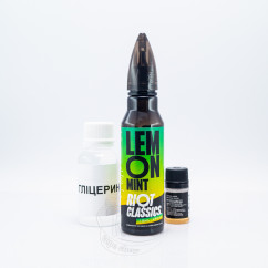 Riot Squad Organic Lemon Mint 60ml 3mg