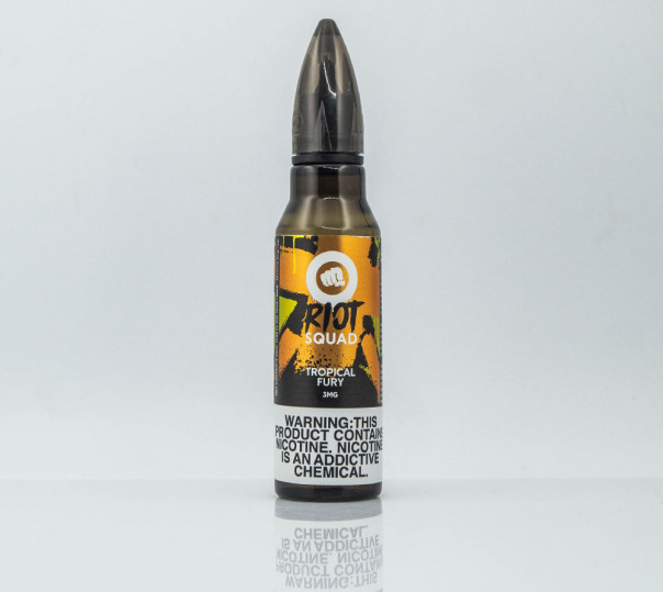 Рідина Riot Squad Organic Tropical Fury 60ml 3mg на органічному нікотині зі смаком тропічних фруктів