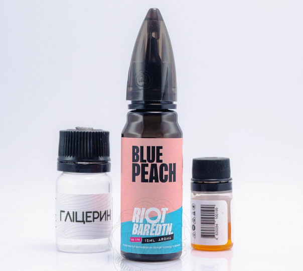 Жидкость Riot Squad Salt Blue Peach 30ml 50mg со вкусом персика и черники (набор компонентов)