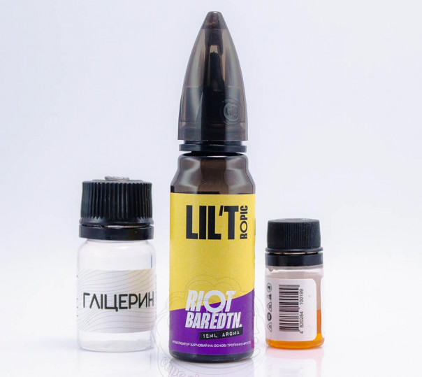 Жидкость Riot Squad Salt Lil`Tropic 30ml 50mg со вкусом прохладного тропического микса (набор компонентов)
