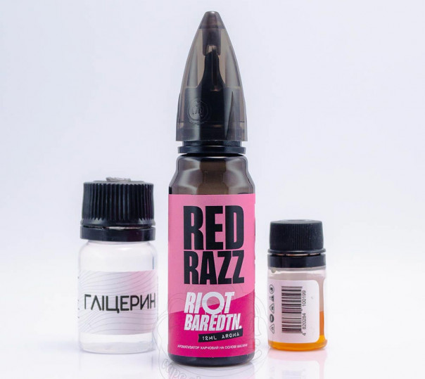 Жидкость Riot Squad Salt Red Razz 30ml 50mg со вкусом красной малины (набор компонентов)