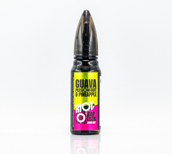 Жидкость Riot Squad Salt Guava Passion Fruit Pineapple 30ml 50mg на солевом никотине со вкусом тропического микса