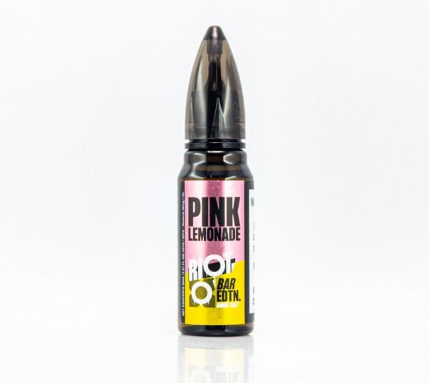 Рідина Riot Squad Salt Pink Lemonade 30ml 50mg на сольовому нікотині зі смаком рожевого лимонаду