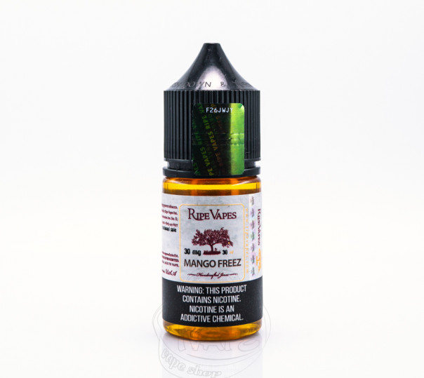 Жидкость Ripe Vapes Salt Mango Freez 30ml 50mg на солевом никотине со вкусом манго с холодком