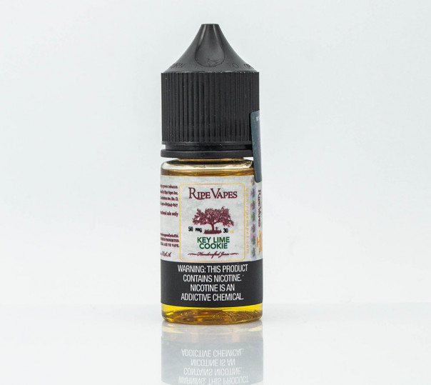 Рідина Ripe Vapes Salt Key Lime Cookie 30ml 30mg на сольовому нікотині зі смаком лаймового печива