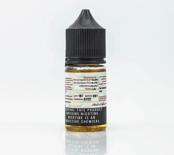 Жидкость Ripe Vapes Salt VCT 30ml 30mg на солевом никотине со вкусом табачки с кремом и ванилью