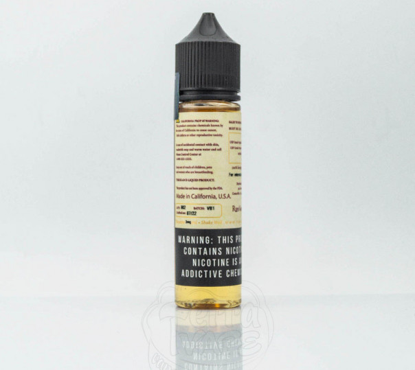 Жидкость Ripe Vapes Organic Key Lime Cookie 60ml 3mg на органическом никотине со вкусом лаймового печенья