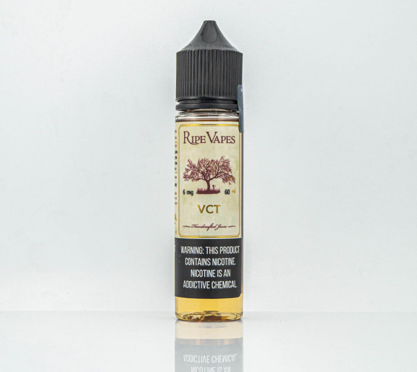 Жидкость Ripe Vapes Organic VCT 60ml 3mg на органическом никотине со вкусом табачки с кремом и ванилью