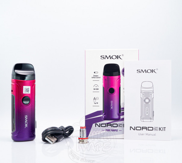 SMOK Nord C Pod Mod Kit 1800mAh Багаторазова POD система