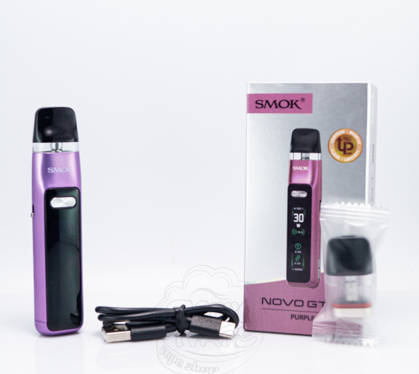 SMOK Novo GT Pod Kit 1300mAh Purple Багаторазова POD система