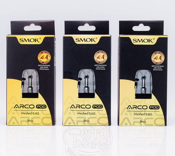 Картридж SMOK ARCO Pod Cartridge 2ml/3ml для багаторазової POD системи ARCO DIGI / MAX / E1 Kit