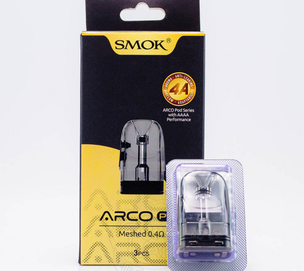 Картридж SMOK ARCO Pod Cartridge 3ml 0.4Ом для багаторазової POD системи ARCO DIGI / MAX / E1 Kit