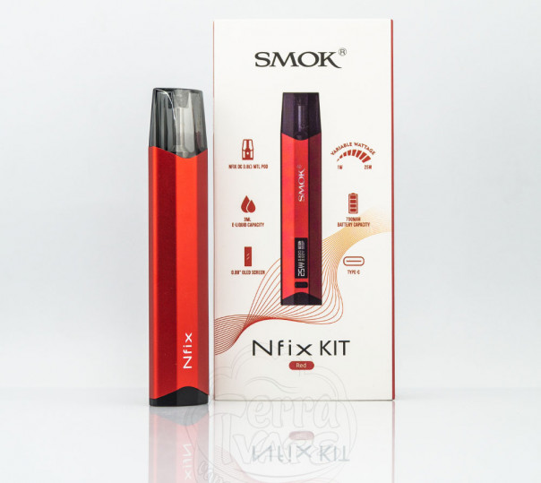 SMOK Nfix Pod Kit 700mAh Многоразовая POD система