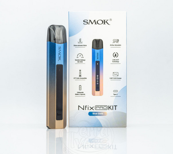 Smok Nfix Pro Pod Kit 700mAh Багаторазова POD система Smok Nfix Pro Pod Kit 700mAh Багаторазова POD система