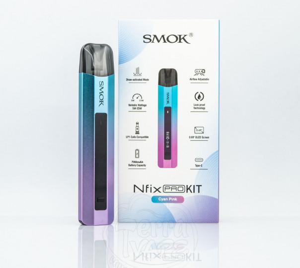 Smok Nfix Pro Pod Kit 700mAh Багаторазова POD система Smok Nfix Pro Pod Kit 700mAh Багаторазова POD система