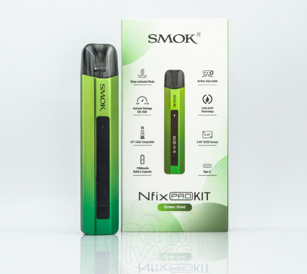 Smok Nfix Pro Pod Kit 700mAh Багаторазова POD система Smok Nfix Pro Pod Kit 700mAh Багаторазова POD система