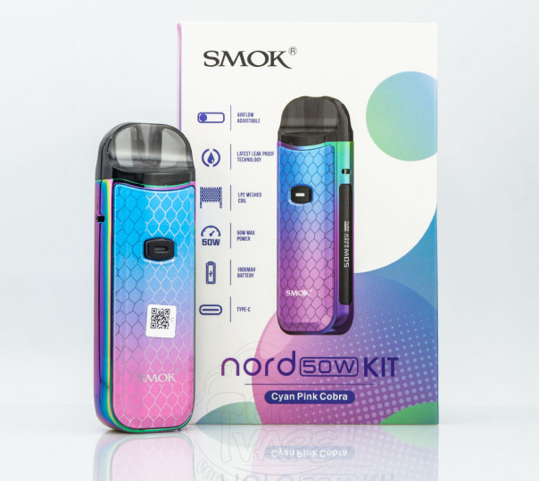 Smok Nord 50W Pod Mod Kit Багаторазова POD система