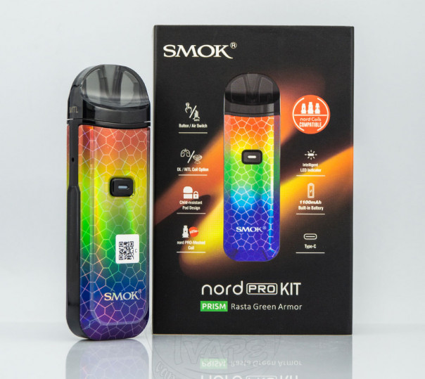 SMOK Nord Pro Kit 1100mAh Многоразовая POD система