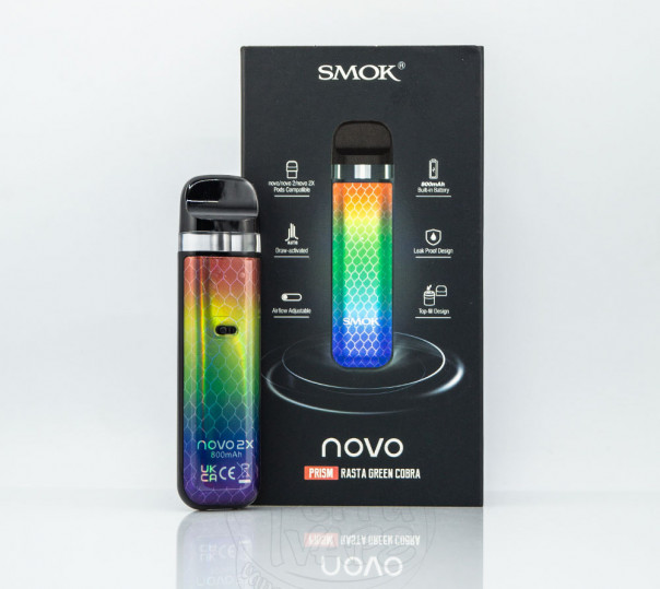 Smok Novo 2X Pod Kit 800mAh Многоразовая POD система