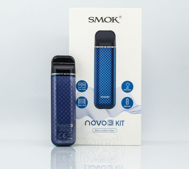 SMOK Novo 3 Pod Kit 800mAh Многоразовая POD система