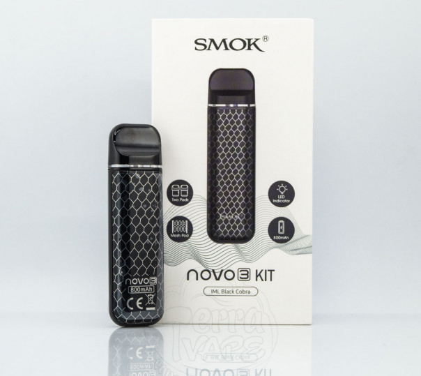 SMOK Novo 3 Pod Kit 800mAh Багаторазова POD система