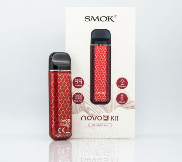 SMOK Novo 3 Pod Kit 800mAh Многоразовая POD система