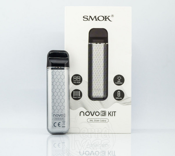 SMOK Novo 3 Pod Kit 800mAh Многоразовая POD система