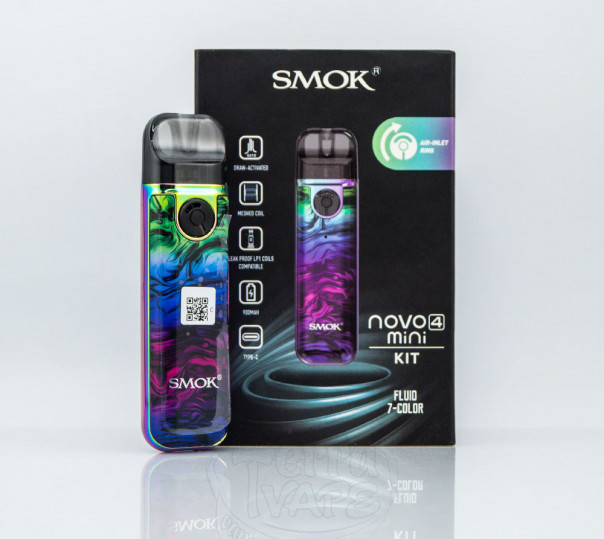 SMOK Novo 4 Mini Pod Kit Многоразовая POD система