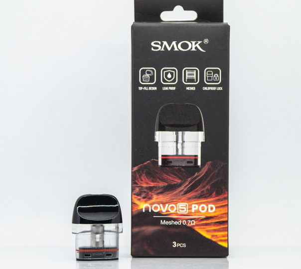 Картридж для багаторазової POD системи SMOK Novo 5 Kit 2ml