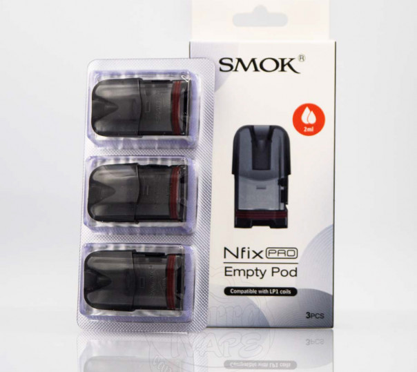 Пустой картридж для многоразовой POD системы SMOK Nfix PRO Empty Pod 2ml