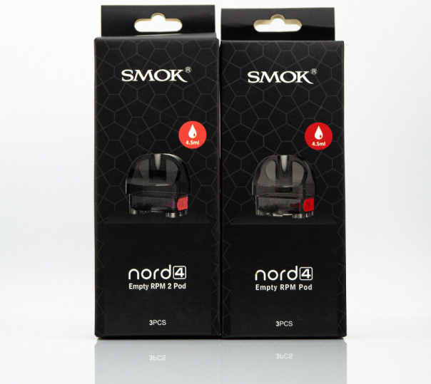 Пустой картридж для SMOK Nord 4 Empty Pod (RPM Pod, RPM2 Pod) 4.5ml