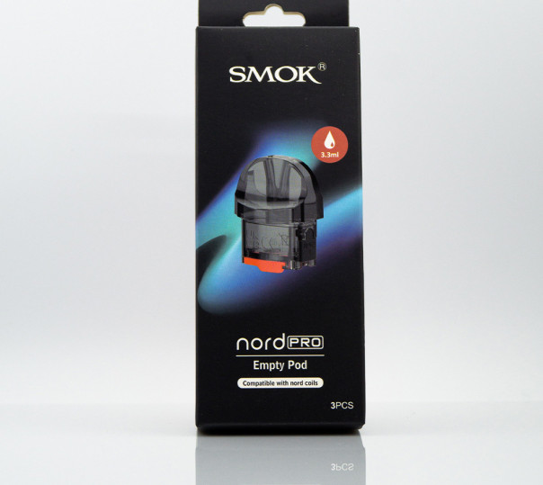 Пустой картридж для многоразовой POD системы SMOK Nord Pro Empty Pod 3.3ml