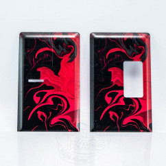 SXK Змінні панелі ETU Square Front & Back Door Panel Plates для Billet Box Flame