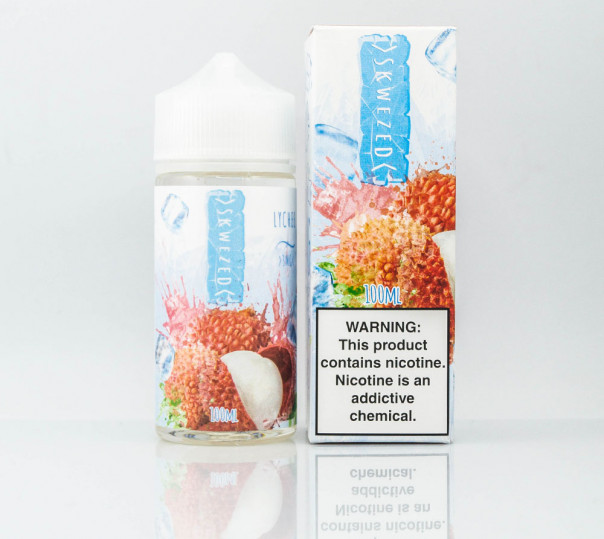 Жидкость Skwezed Organic Lychee Ice 100ml 3mg на органическом никотине со вкусом личи с холодком