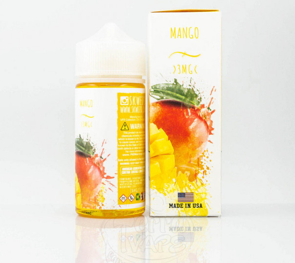 Жидкость Skwezed Organic Mango 100ml 3mg на органическом никотине со вкусом манго