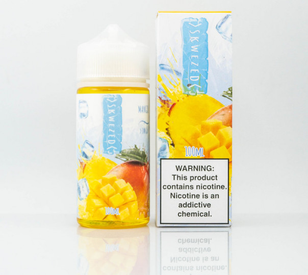 Рідина Skwezed Organic Mango Ice 100ml 3mg на органічному нікотині зі смаком манго з холодком