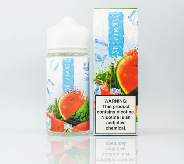 Жидкость Skwezed Organic Watermelon Ice 100ml 3mg на органическом никотине со вкусом арбуза с холодком