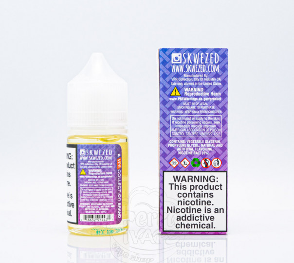 Рідина Skwezed Salt Mixed Berries 30ml 25mg на сольовому нікотині зі смаком ягід