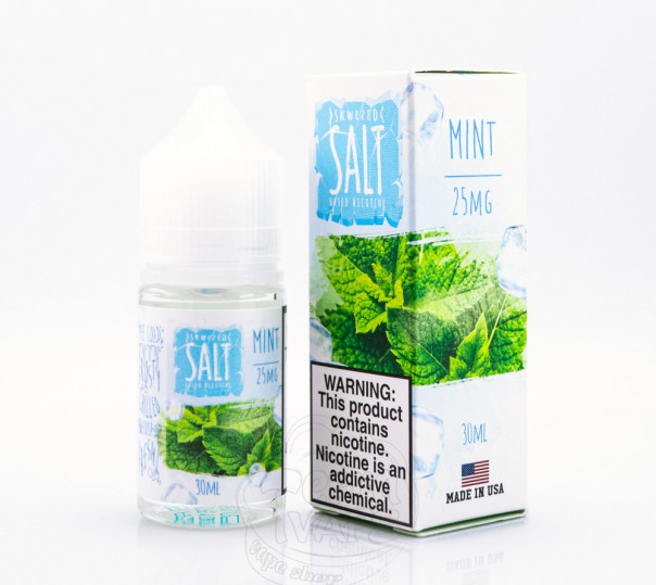 Рідина Skwezed Salt Mint 30ml 50mg на сольовому нікотині зі смаком м'яти