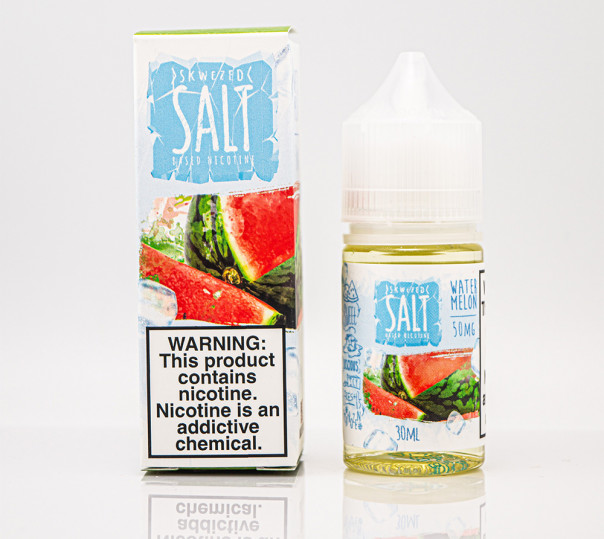 Жидкость Skwezed Salt Watermelon Ice 30ml 25mg на солевом никотине со вкусом арбуза с холодком