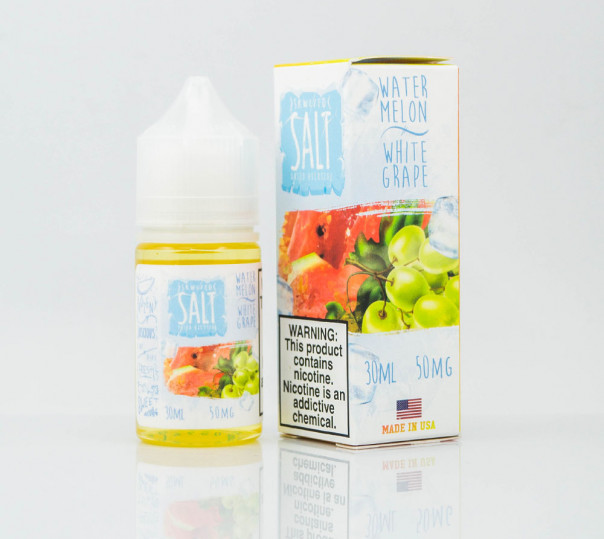 Жидкость Skwezed Salt Watermelon White Grape Ice 30ml 25mg на солевом никотине со вкусом арбуза и винограда с холодком