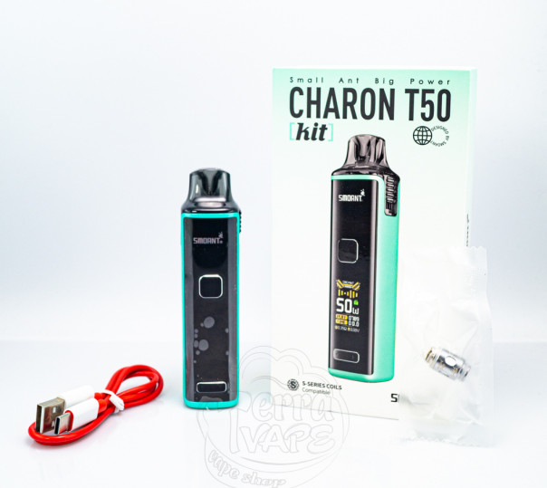 Smoant Charon T50 Pod Mod Kit 1500mAh Электронная сигарета POD MOD